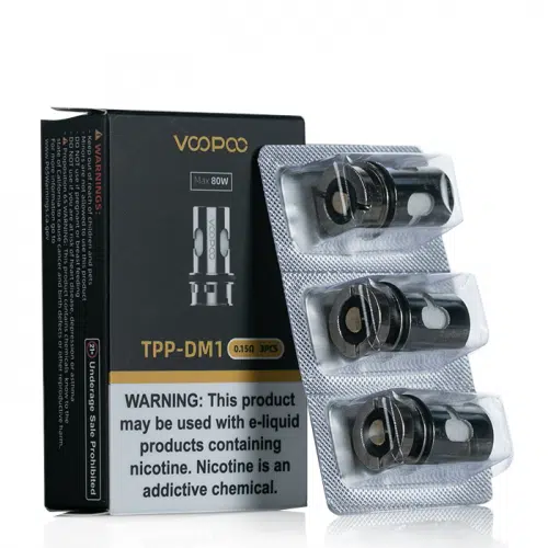 Voopoo Tpp Replacement Coils Tpp Dm1 Coils1 | Porto Mart Vape Store