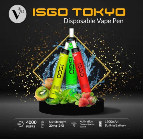 Isgo Tokyo 4000 Puffs Disposable Vape